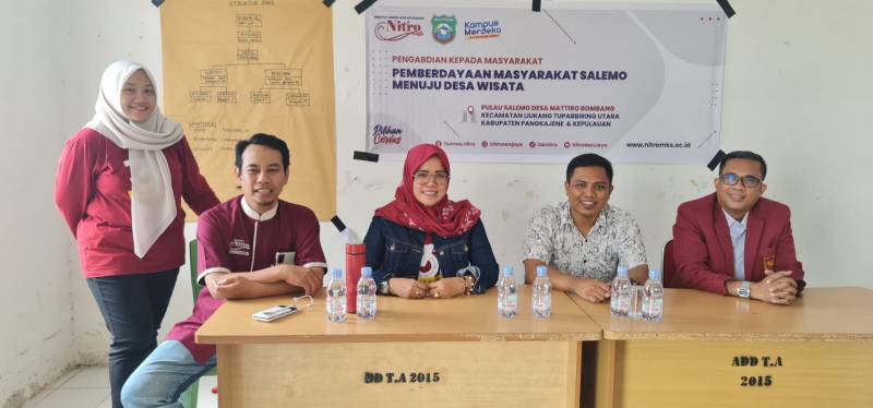 IBK Nitro Melaksanakan Kolaborasi Sosial Membangun Bangsa (Kosangsa) di Pulau Salemo Kabupaten Pangkep